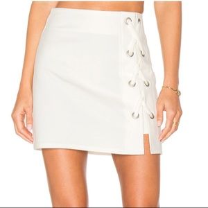 By the Way white skirt
